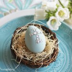 Easter Decorations and Place Setting