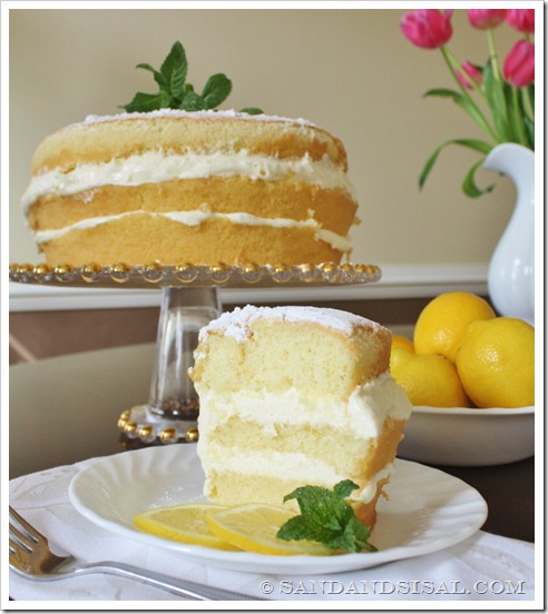 Lemon Cream Cake