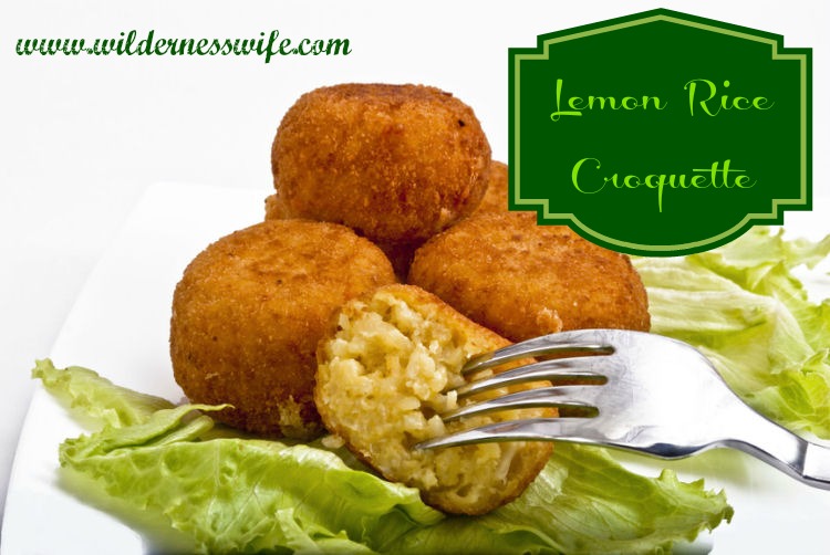 Lemon-rice-croquette