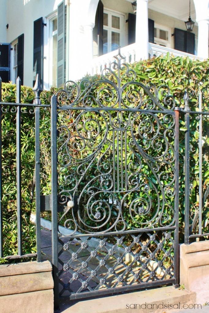 Ornate Iron Gates - Charleston