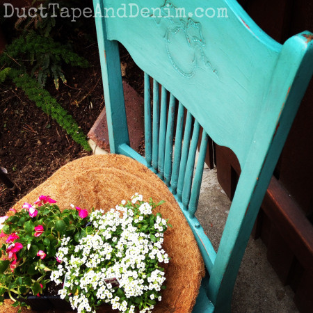 Vintage Chair Planter