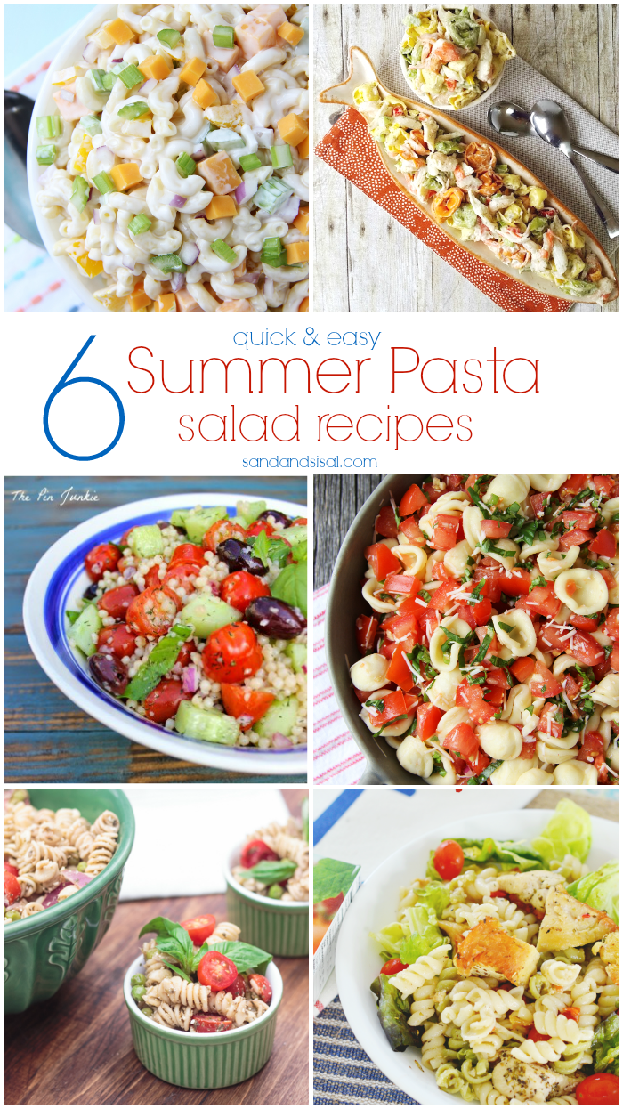 6 Quick and Easy Summer Pasta Salad Recipes