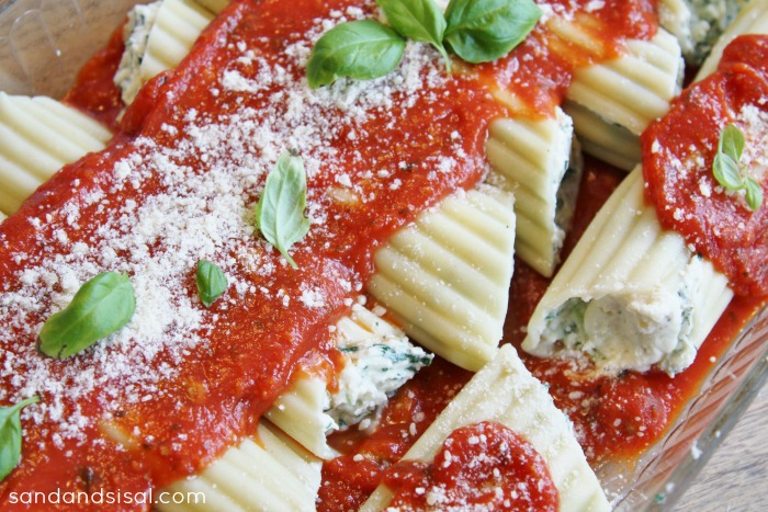 Amazing Stuffed Manicotti