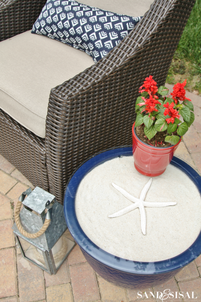 Spray Painting Ceramic Pots