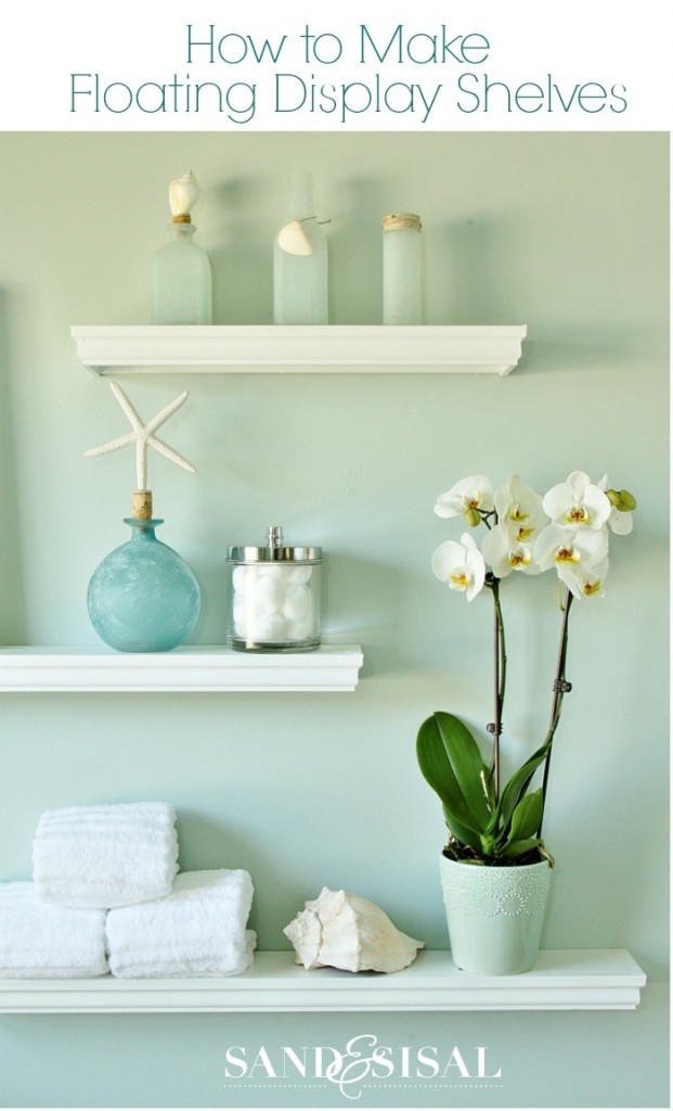 How to Make Floating Display Shelves