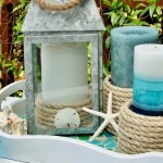 Sisal Rope Candle Holders - an easy coastal craft