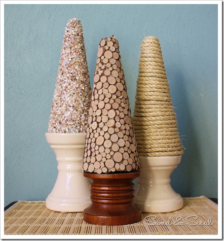 Natural Textured Cone Crafts
