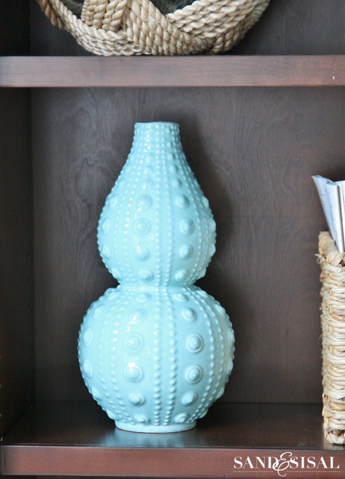 Turquoise Sea Urchin Vase - Kirklands