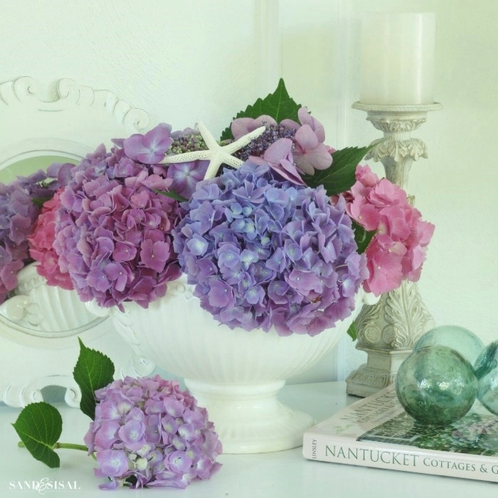 How to Dry Hydrangeas - Sand and Sisal