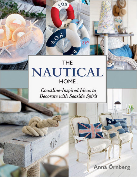 If you are looking for a gorgeous coffee table book then you will love The Nautical Home by Anna Ornberg. This coastal decor book is full of simple tutorials