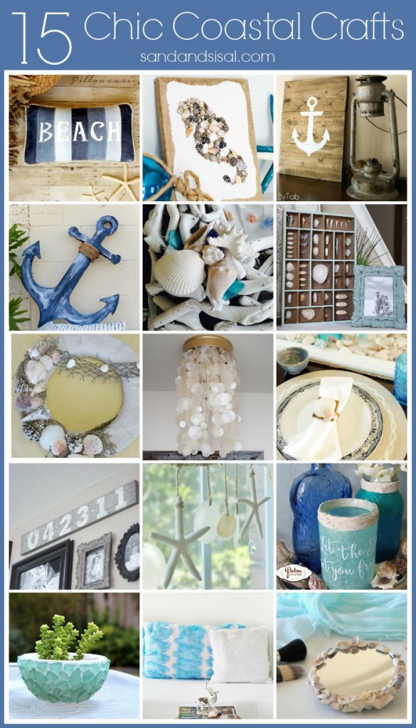 15 Chic Coastal Crafts for your home