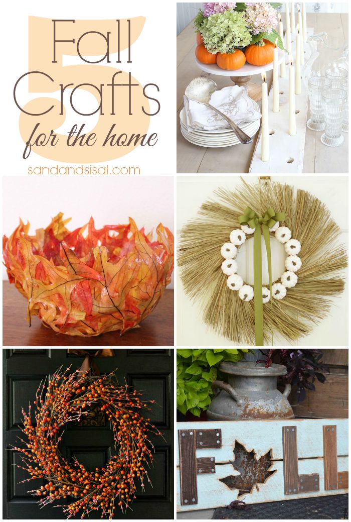 5 Fall Crafts for the Home