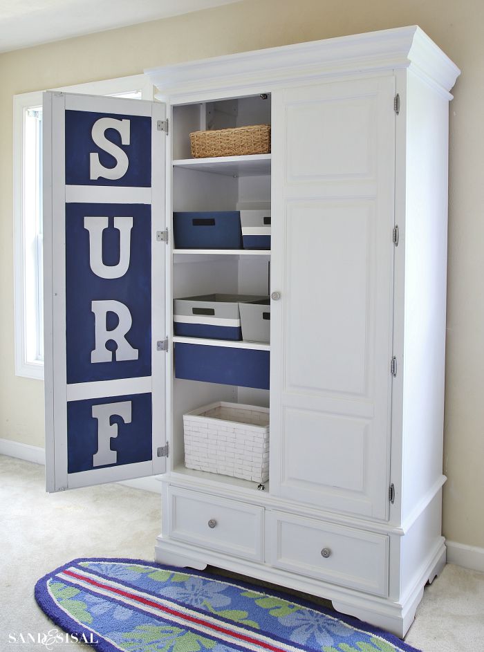 Surf Room - ASCP Armoire Makeover