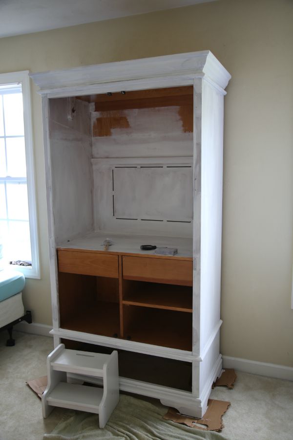 How To Paint An Armoire