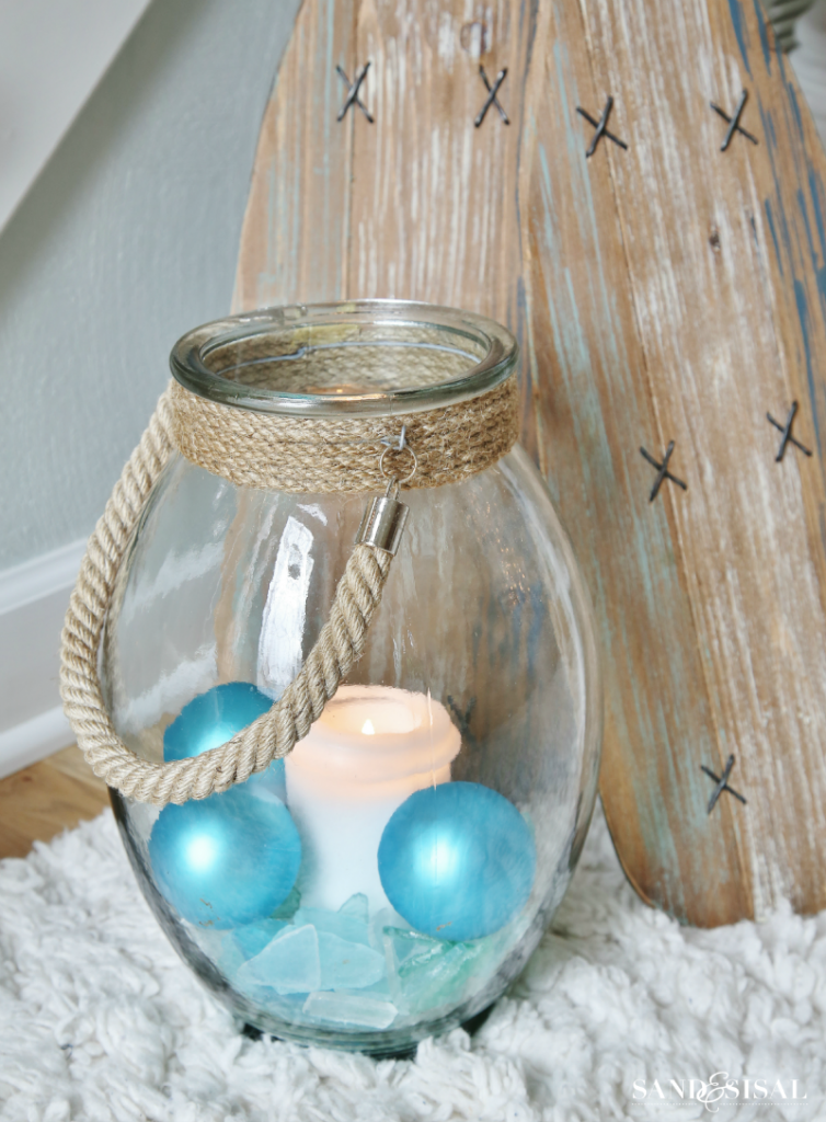 Coastal Christmas - Rope Lantern