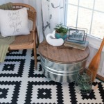 Galvanized Bucket coffee table