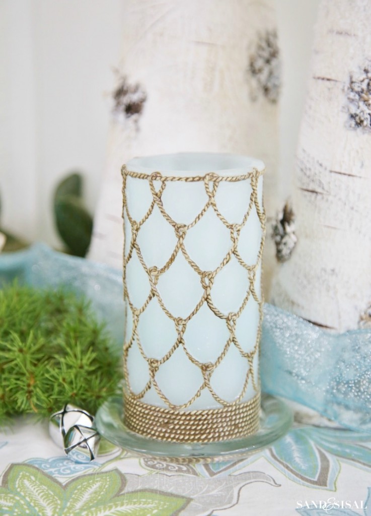 Nautical Rope Candle