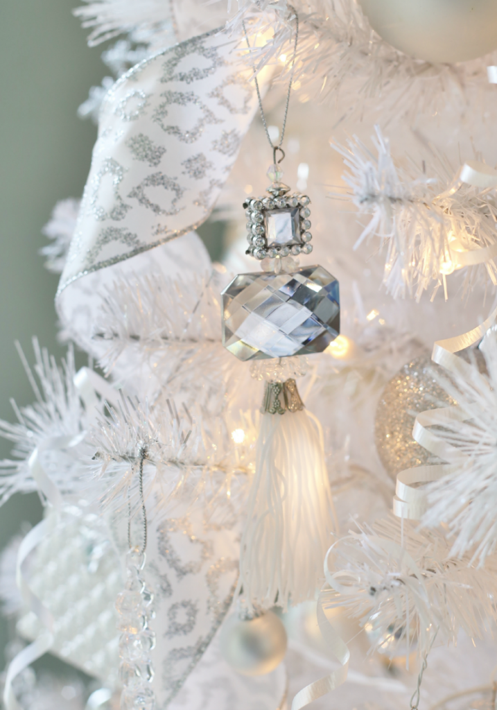 Rhinestone Tassel Ornament - Teen Glam Christmas Tree