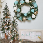 Seas and Greetings - Coastal Christmas Wreath