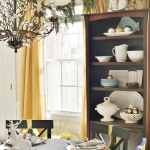 Gold and Silver Christmas Dining Room Tour