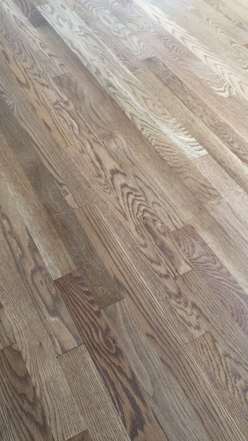 Weathered Oak Floor Reveal More Demo