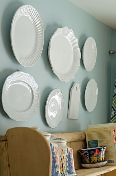 White Plate Wall