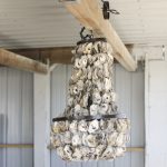 Oyster Shell Chandelier