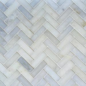 Marble Herringbone Tile