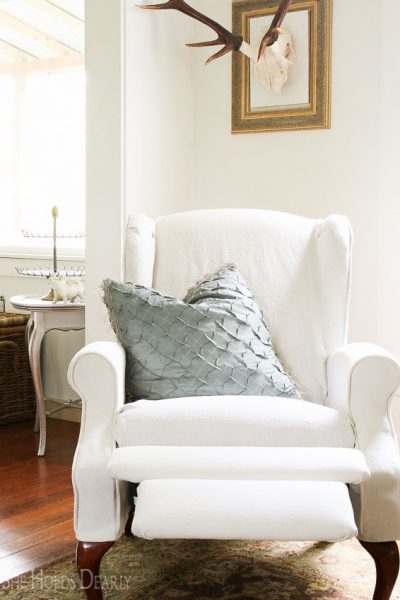 How to Slipcover a Recliner
