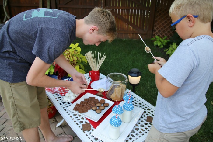 Family Fun - S'mores Bar