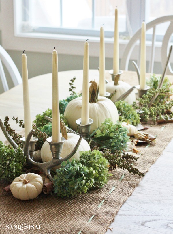 20 Beautiful Burlap Fall Decorating Ideas - Sand and Sisal