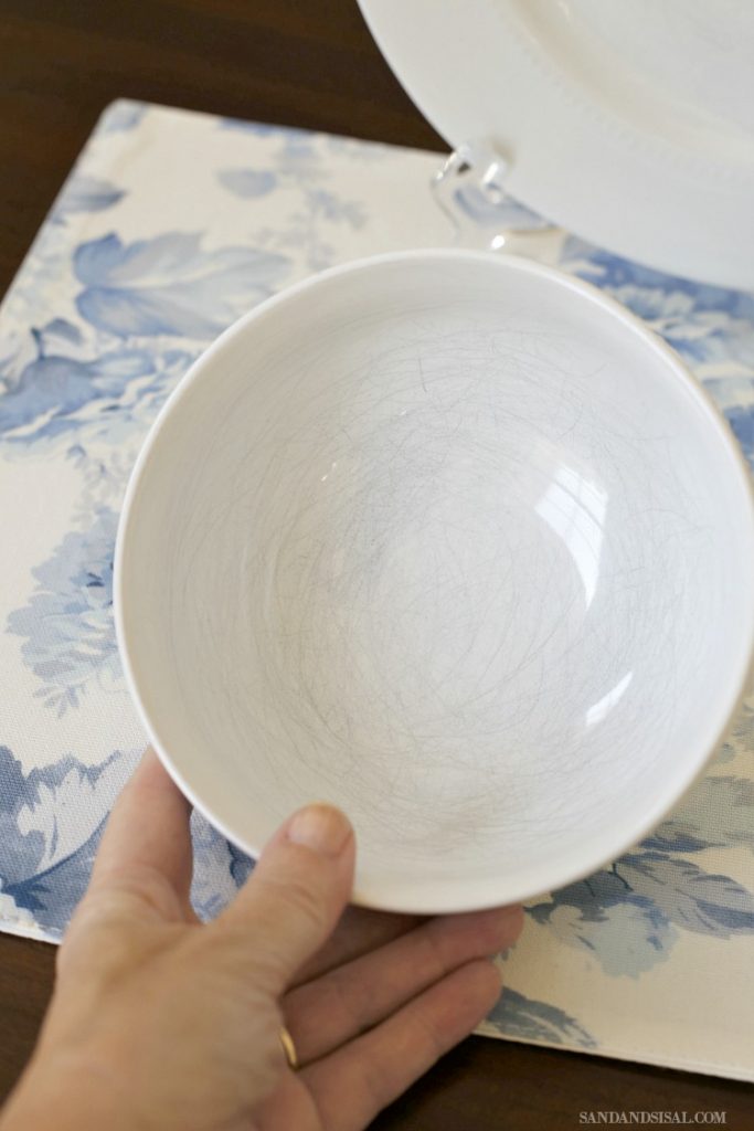 How to Remove Utensil Scratches from Dishes Sand and Sisal