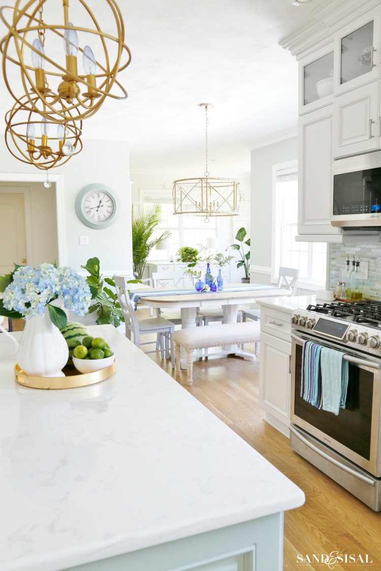 Coastal Kitchen - Summer Home Tour