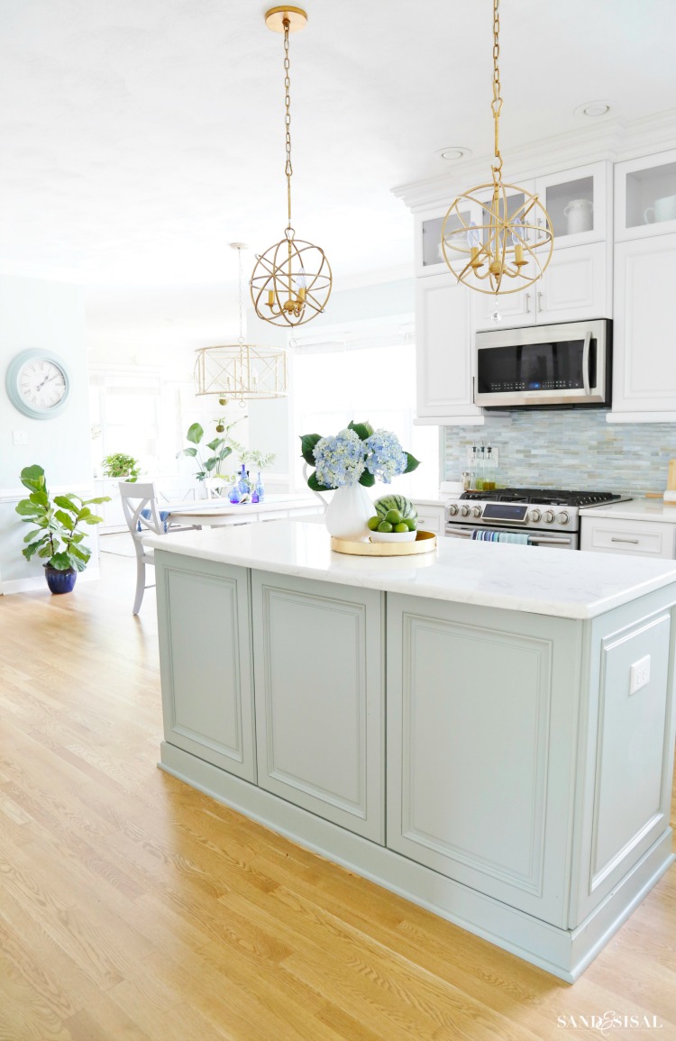 Summer Coastal Kitchen