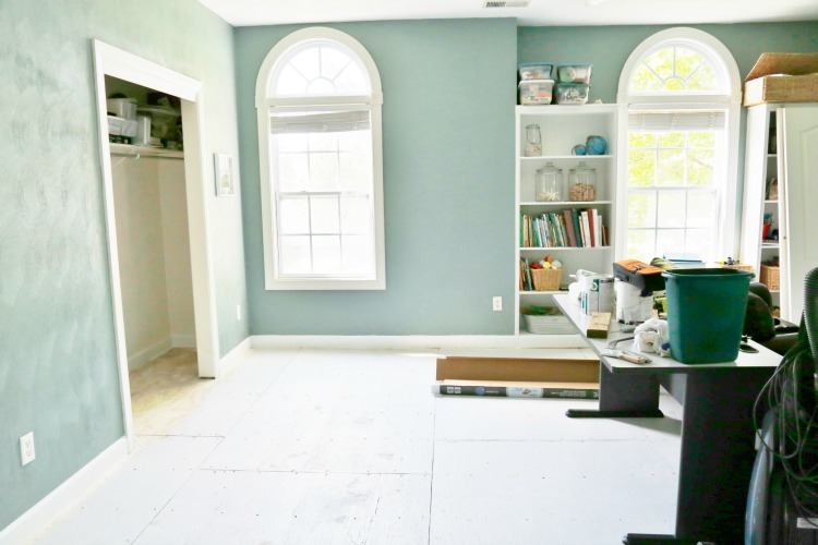 painted-subflooring