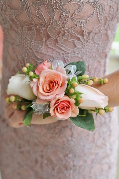 Blush Rose DIY Wrist Corsage