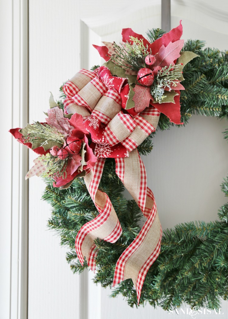 DIY Ski Lodge Wreath 