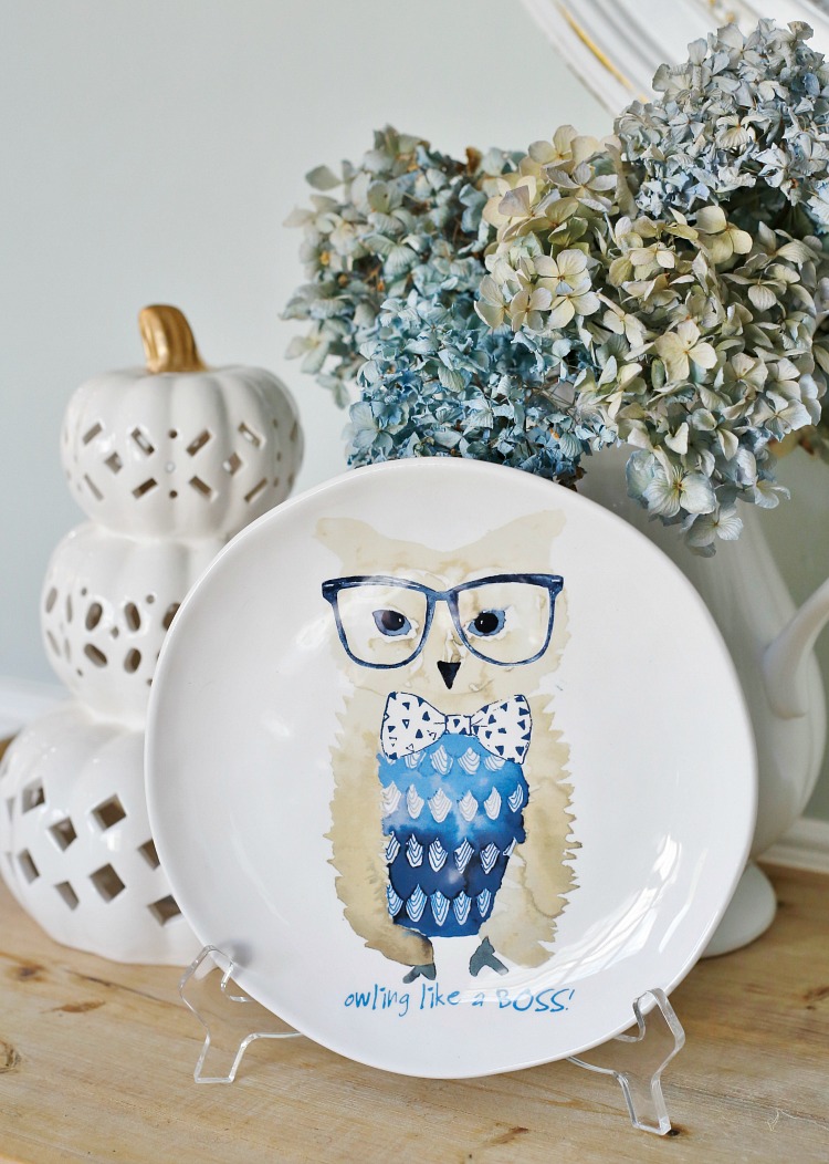 Owl Plate