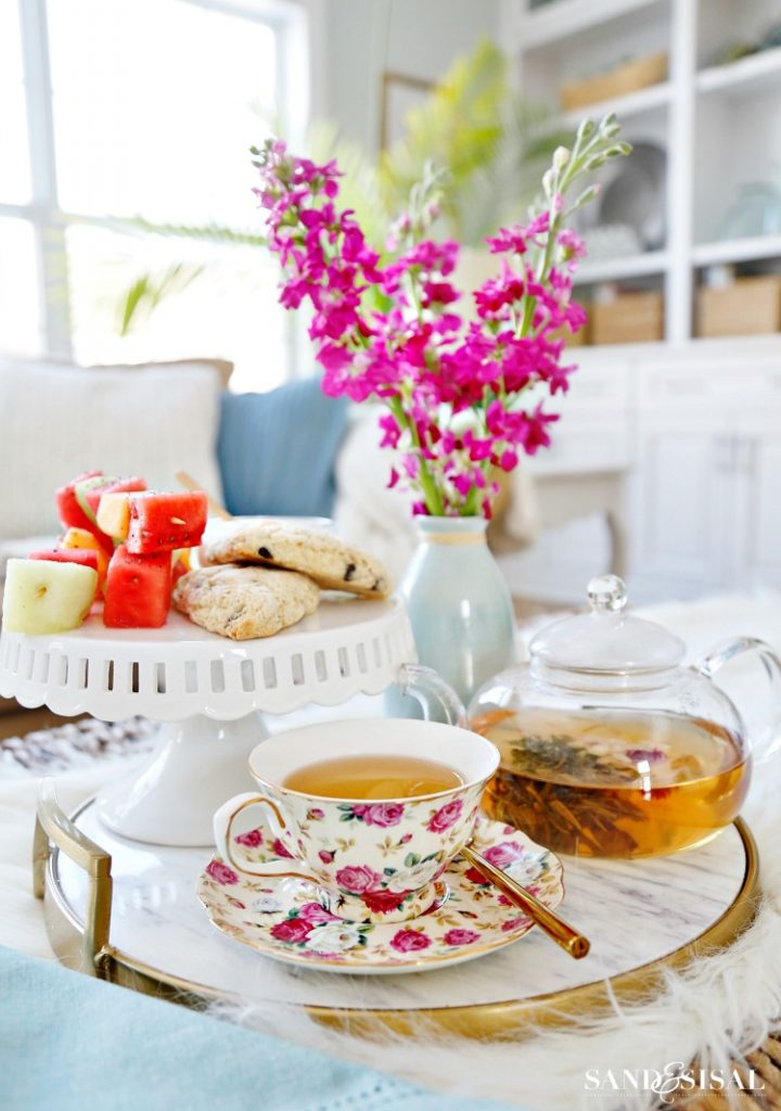 Tea Party Ideas and Recipes + National Hot Tea Month