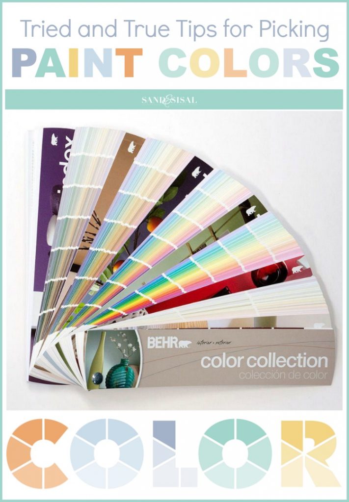 Tried and True Tips for Picking Paint Colors Sand and Sisal