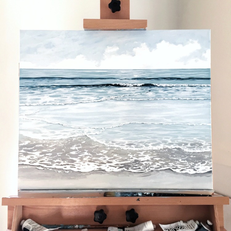 Ocean Paintings Coastal Artist Alison Junda