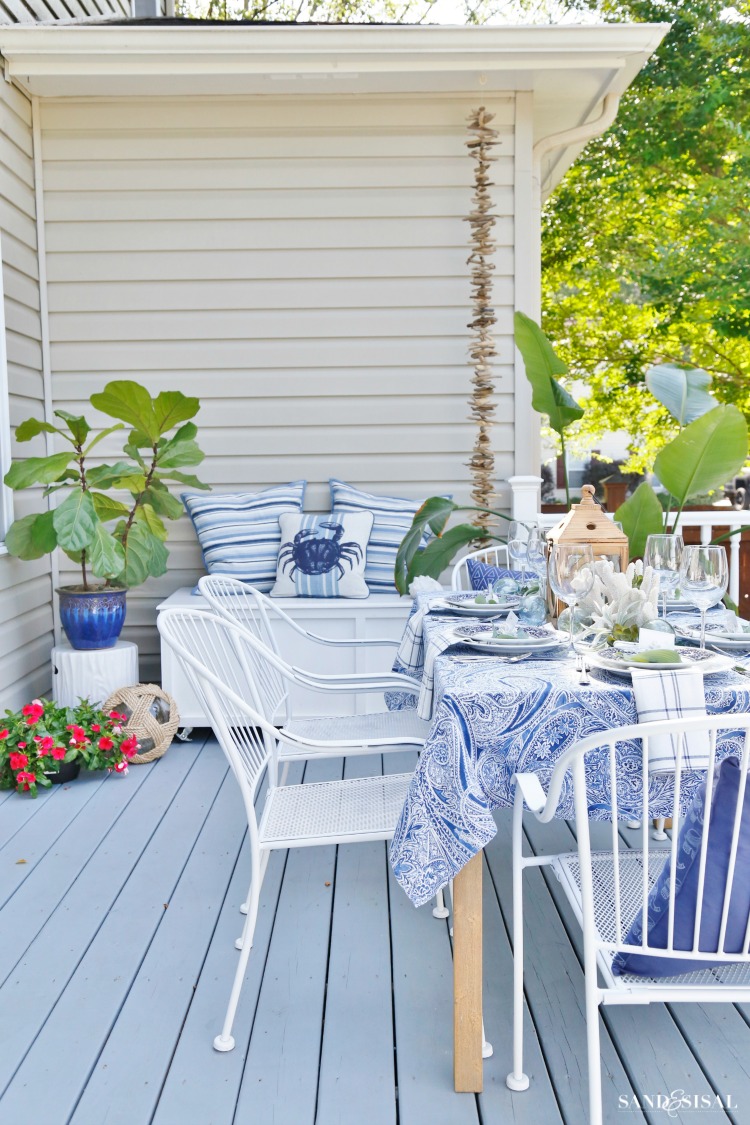 Coastal outdoor clearance setting