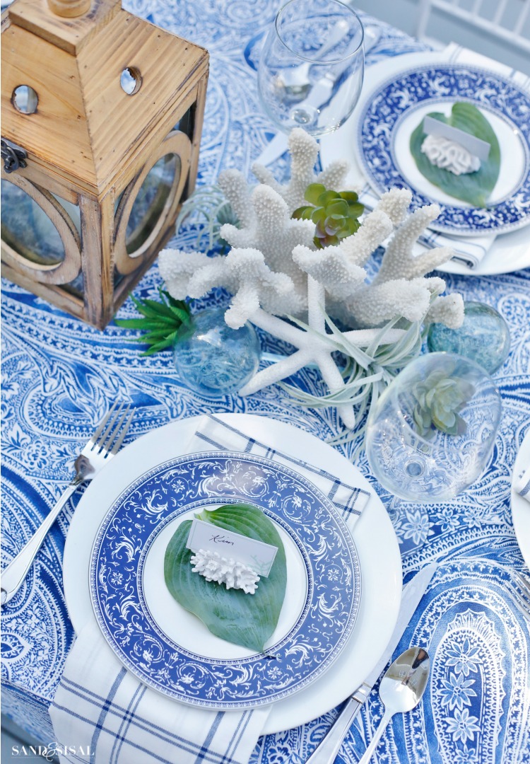 Coastal Table Setting