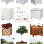 Pretty Planter Boxes Under 100