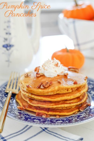 Pumpkin Spice Pancakes