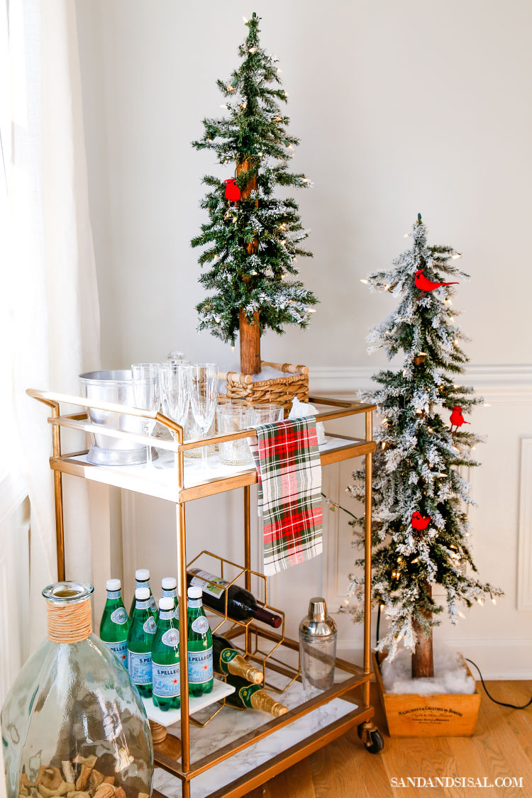 Christmas Village Table Setting and Holiday Entertaining Ideas