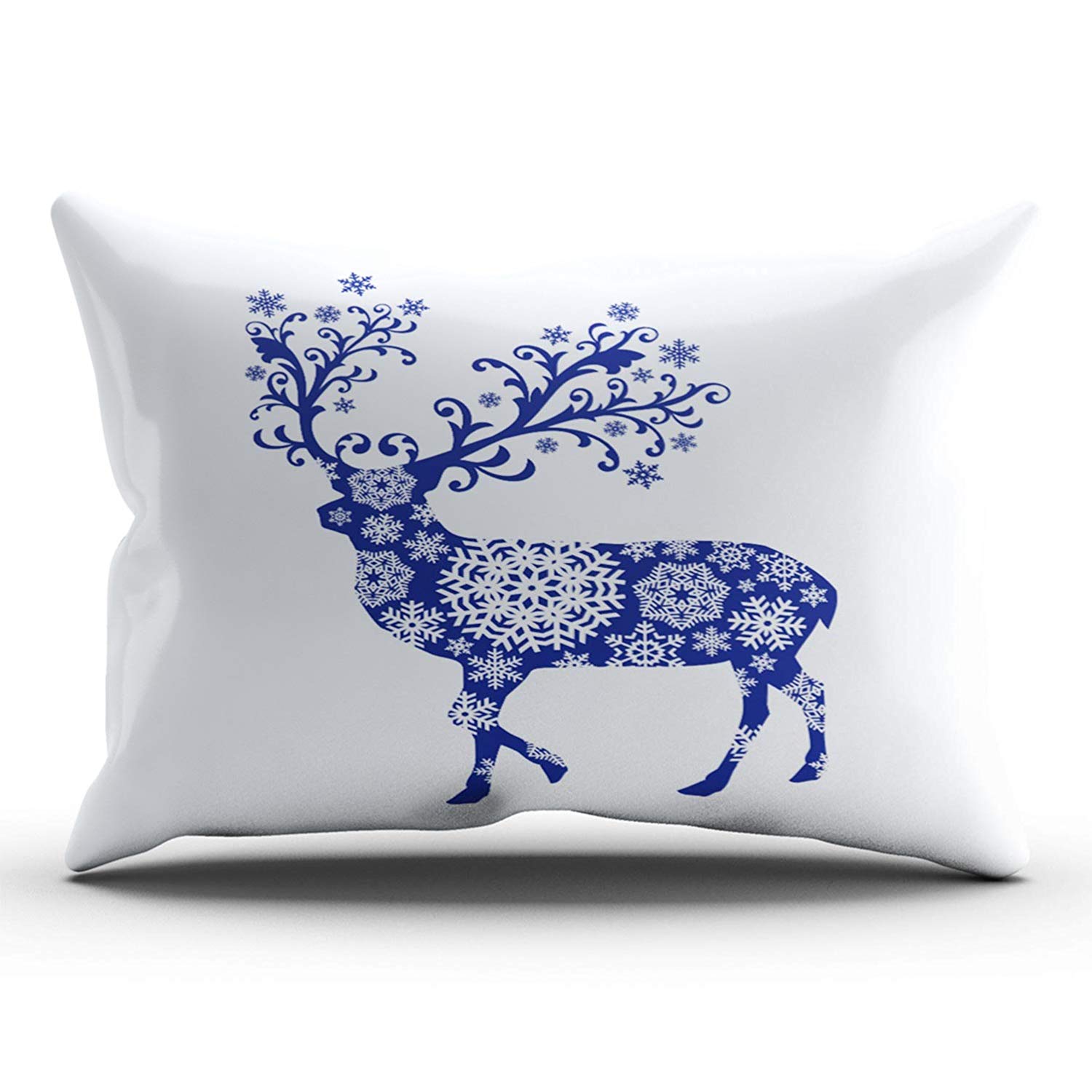 Reindeer Lumbar Pillow Cover