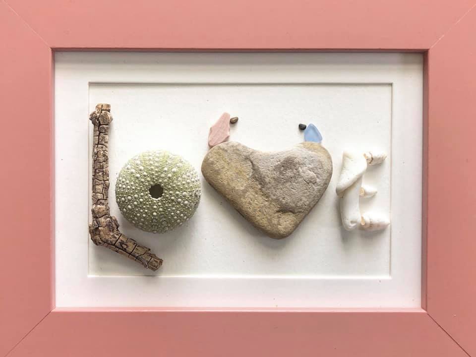 Beach Art - Heidi Peters - LOVE