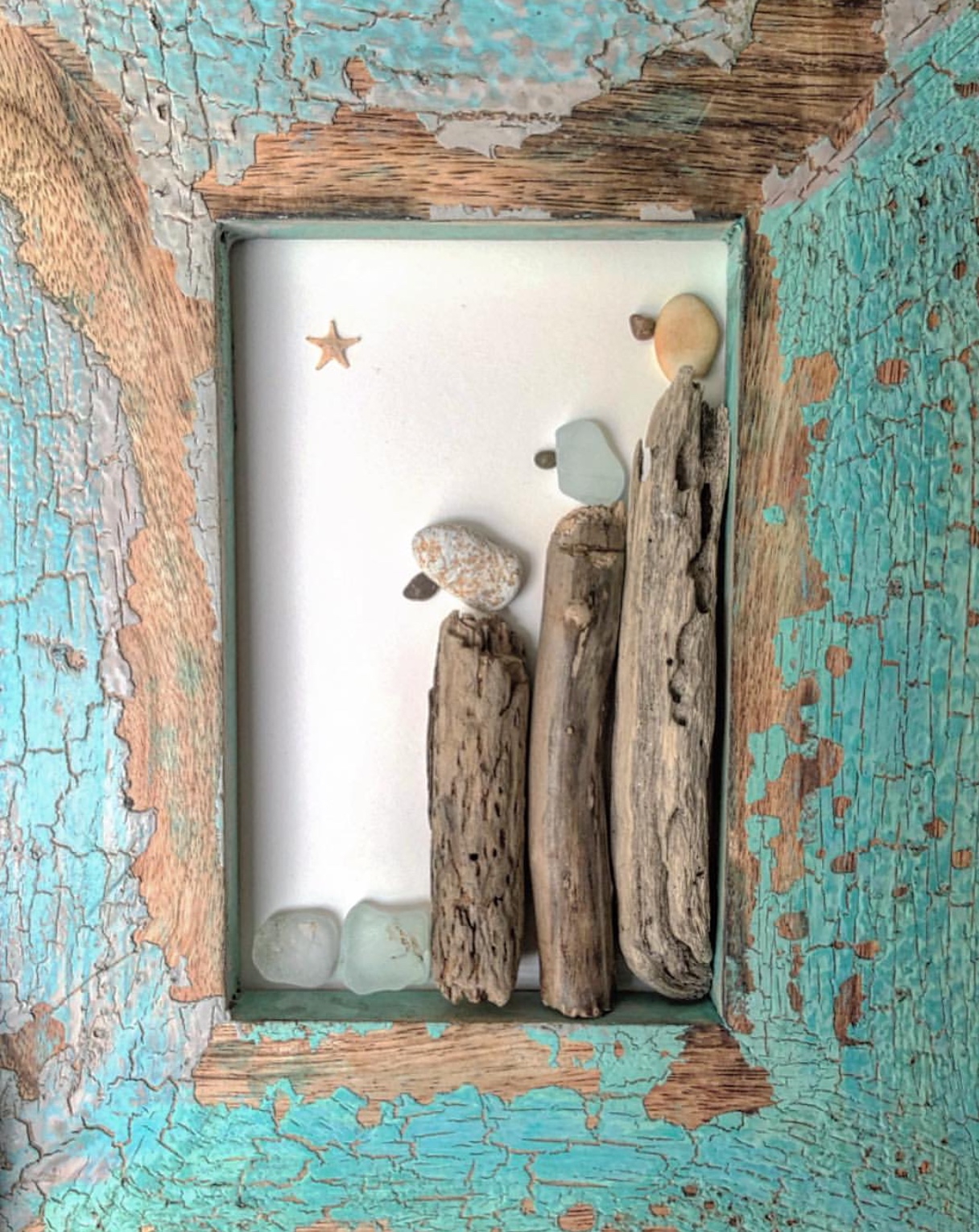 Coastal Beach Art by Heidi Peters - Sand and Sisal