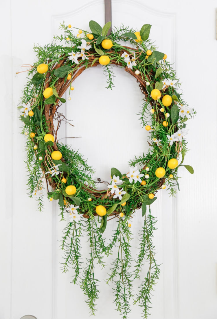 Artichoke Lemon Wreath 